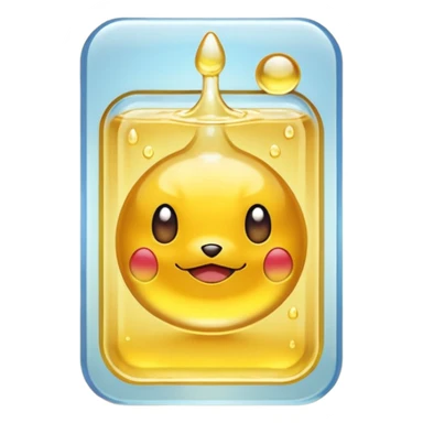 pokemon card made of piss sticker