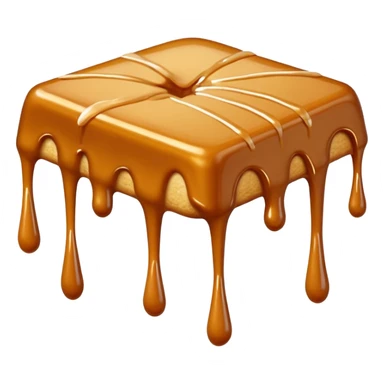 Salt caramel sticker