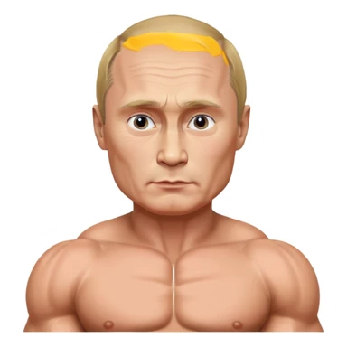 putin-with-muscle sticker