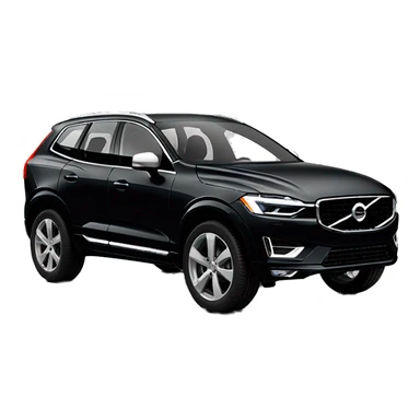 Black Volvo xc60 2024 sticker