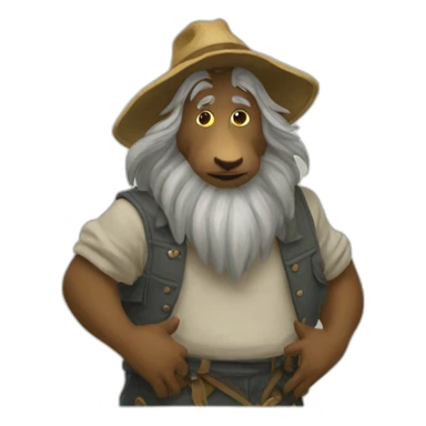 Gars qui fait des pompes sticker