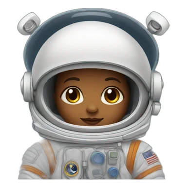 newborn in astronaut costume sticker