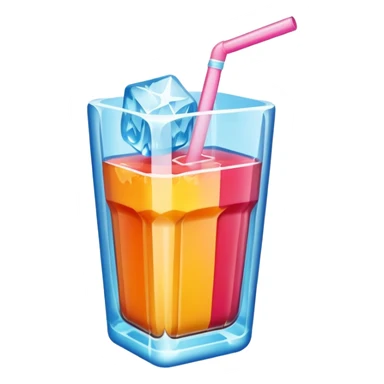 frozen juice sticker
