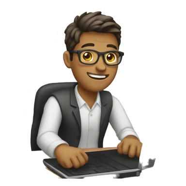 After work in text sticker