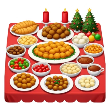 romanian christmas food types sticker