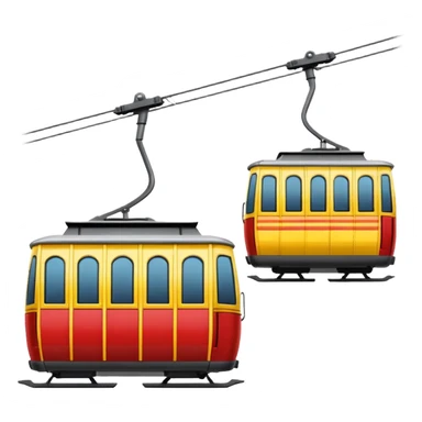 Generate 10000000 of this emoji: 🚡 sticker