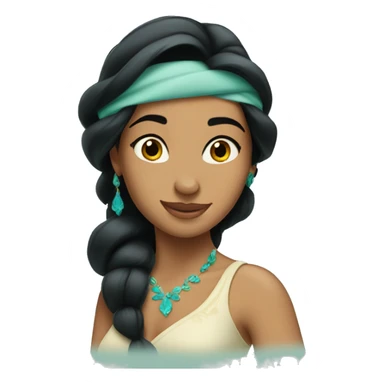 disney jasmine sticker