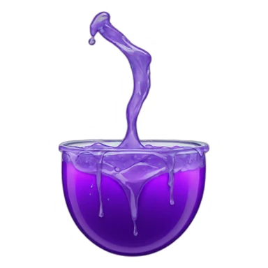 drippy lean purple drink sticker