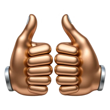 👍 and 👎 combined together sticker