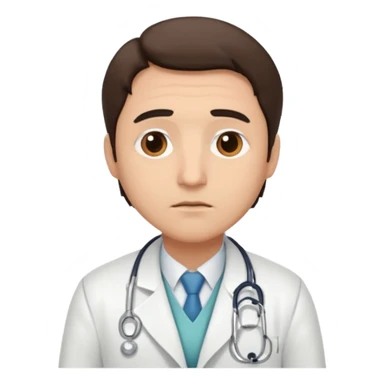 Medicine , doctor rubio, triste sticker