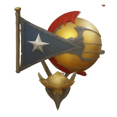 Super earths flag from helldiver's 2 sticker