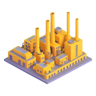industrial factory sticker