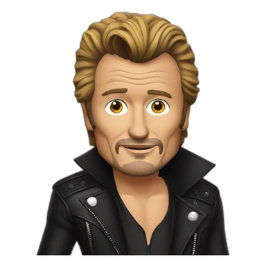 Johnny Hallyday sticker