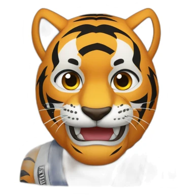 Tiger Jiu-Jitsu  sticker