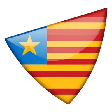 Estelada catalana sticker