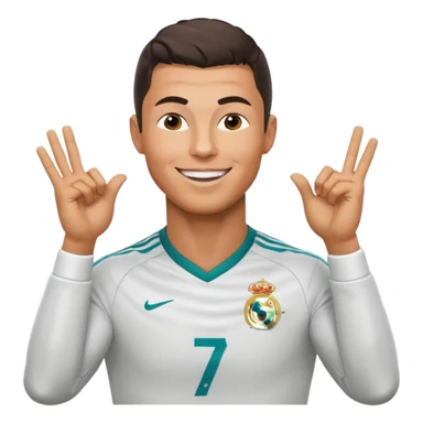 Cristiano Ronaldo Siuuuu sticker