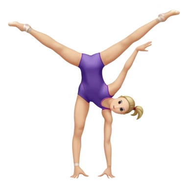 gymnast sticker