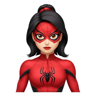 Spider woman sticker