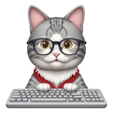 software engineer cat sticker