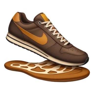  a foot wearing a sneaker pressing on the ground, leaving a visible shoe print beneath. Rounded, glossy, smooth, soft shadows, white background.


 sticker