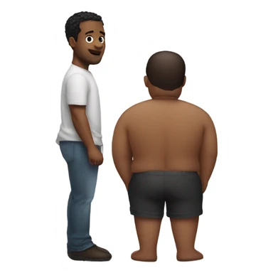 Big back besties sticker