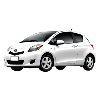 Toyota Yaris 2009 sticker