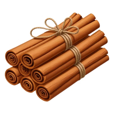 bundle of cinnamon sticks sticker
