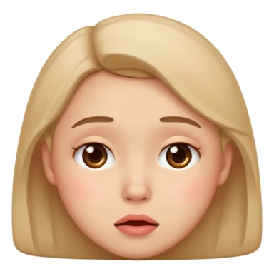 emoji imbarazzata sticker