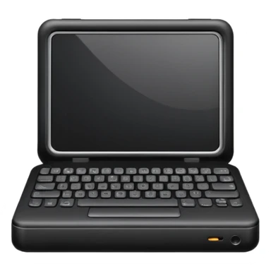 crear un emoji, que sea para proyeectos tanto empresarial como redes sociales, quiero un ordenador y una camara en la misma imagen y que sea aesthetic sticker