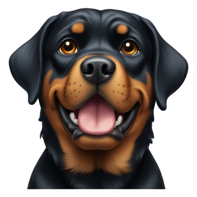 Dog rottweiler  sticker