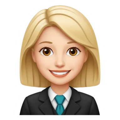 woman lawyer sticker