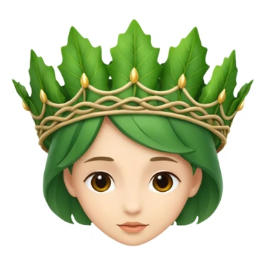 ivy crown sticker