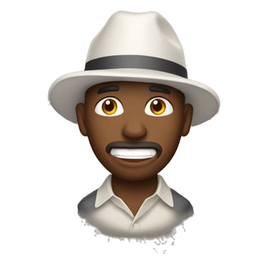 Traduit : "Noix de coco en poudre" sticker