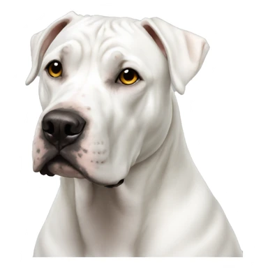 Dogo Argentino Dog Breed Full Body sticker