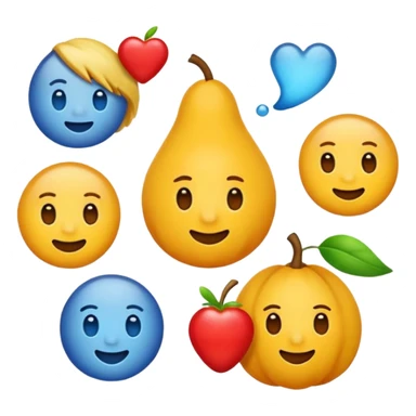 Mixe des emoji 🤷🏼7️⃣6️⃣ sticker