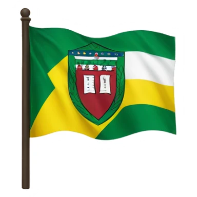 Stanford University logo with Brazil flag sticker