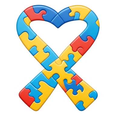 autism awareness symbolism sticker