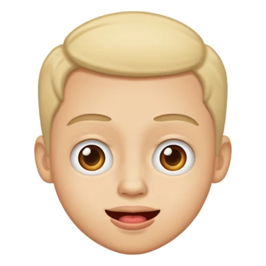 Silly included face sticker