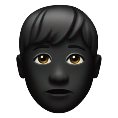 A black album sticker