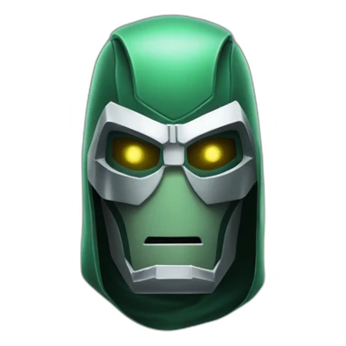 doctor doom mask sticker