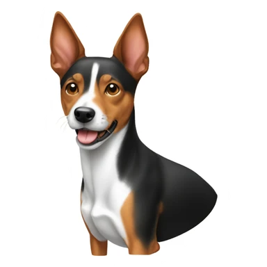dog basenji sticker