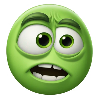Mike wazowski meme sticker
