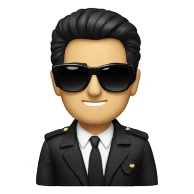 Roy Orbison with black shades sticker