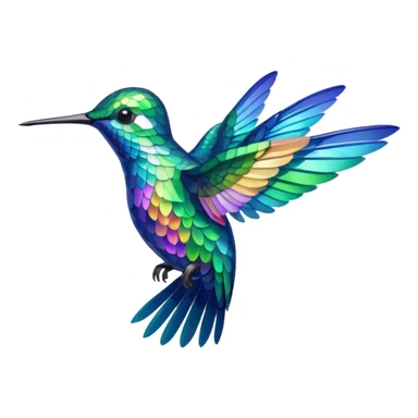 Hummingbird sticker