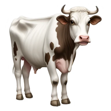 Full body Brahman cow sticker
