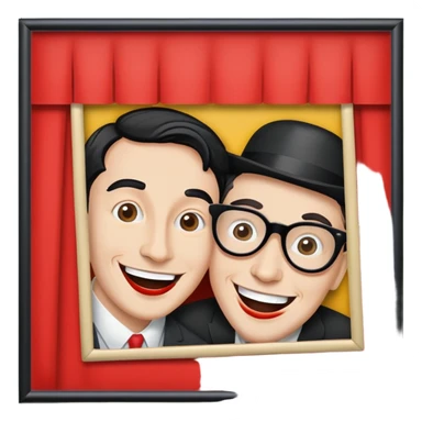 Cute London photo booth  sticker