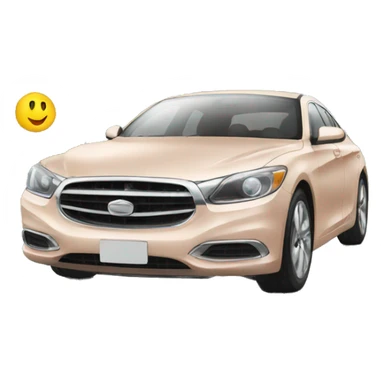 a car at an airport stop sticker