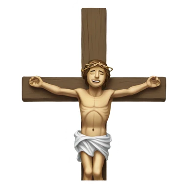 Crucifix  sticker