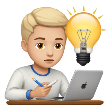 Practicing English at home sticker