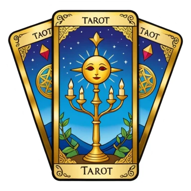 Tarot Cards sticker